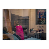 Street Photography - Barber Shop, Paris (Print Only)