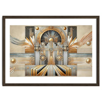 Art Deco Gold Architecture