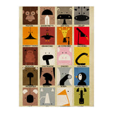 Zoo Lamp Animals (Print Only) thumbnail
