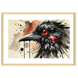 Dramatic Raven Portrait thumbnail