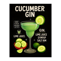 Cucumber Gin (Print Only)