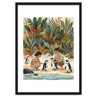 Wildlife Beach Gathering