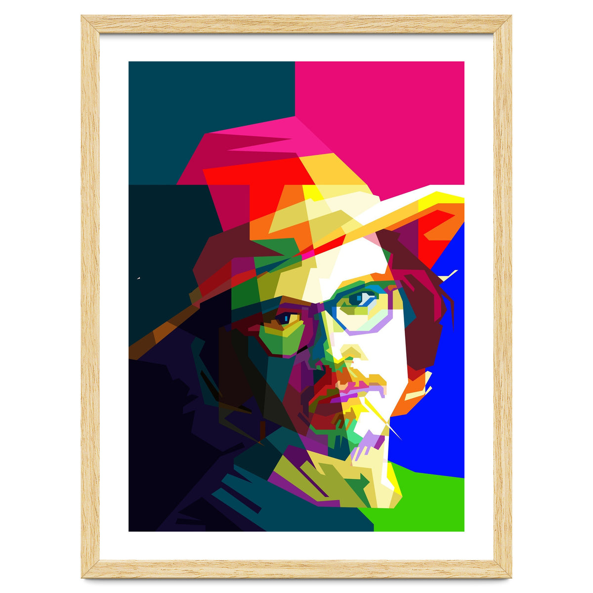 Johny Depp Hollywood Movies Pop Art WPAP