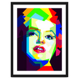 Marilyn Monroe Colorful Illustration Pop Art WPAP thumbnail
