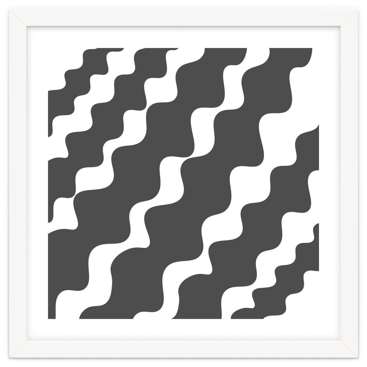Grey Wavy Pattern