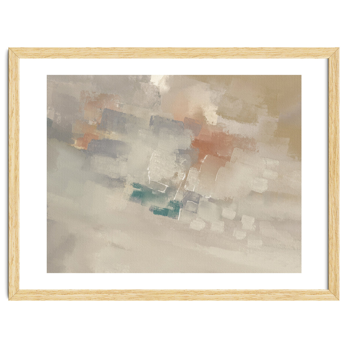 Abstract oil painting