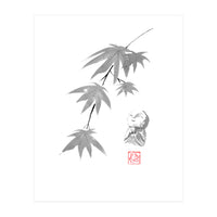 Maple And Jizo (Print Only)
