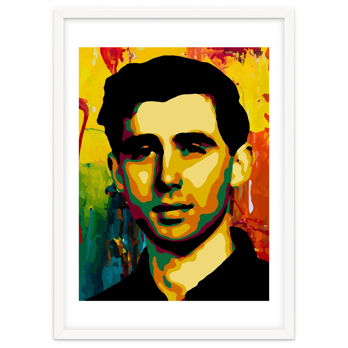 Andrew Goodman Activist Colorful Abstract Art