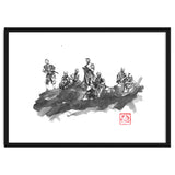 Bench Of Samurais thumbnail