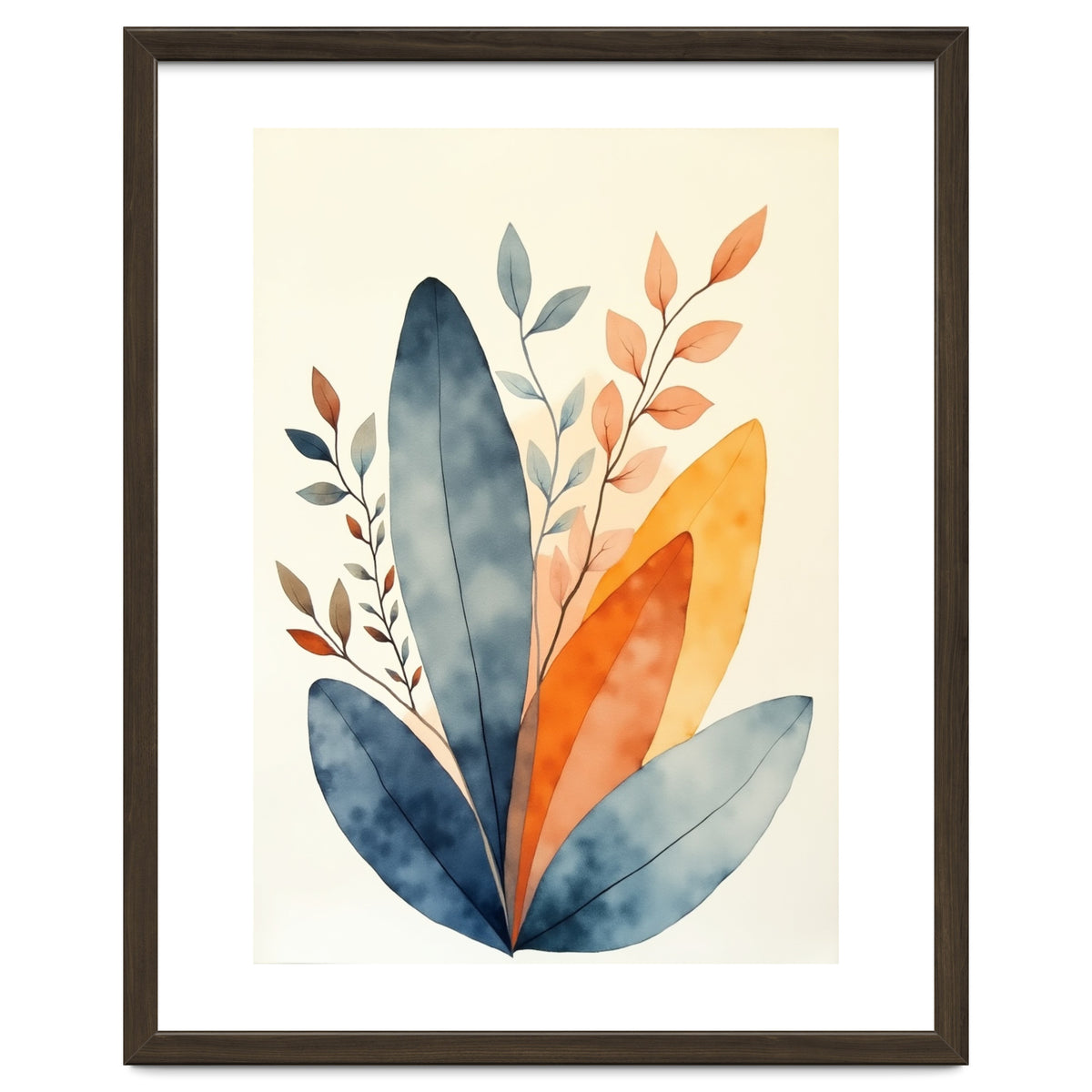 Modern Contemporary Art Flower