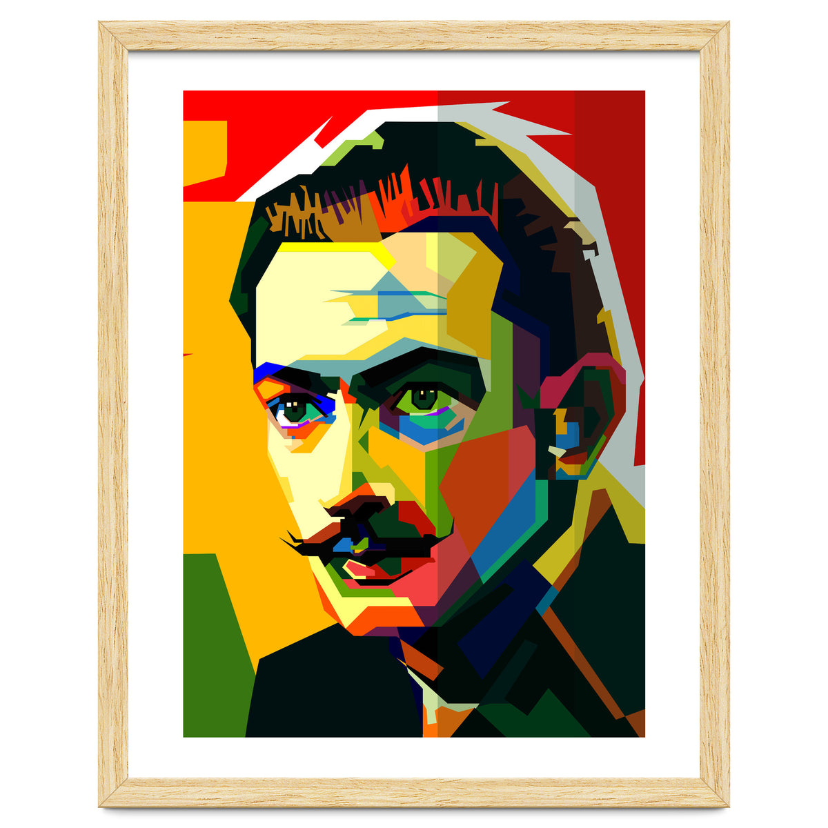 Salvador Dali Maestro Painting Pop Art Wpap