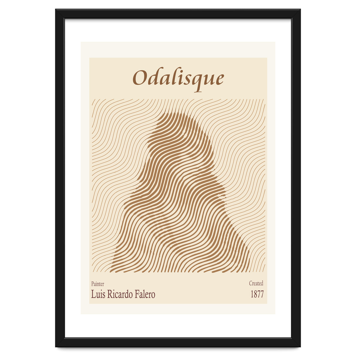 Odalisque (1877) – Luis Ricardo Falero (spanish, 1851 – 1896)