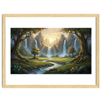 Enchanted Waterfall Meadow