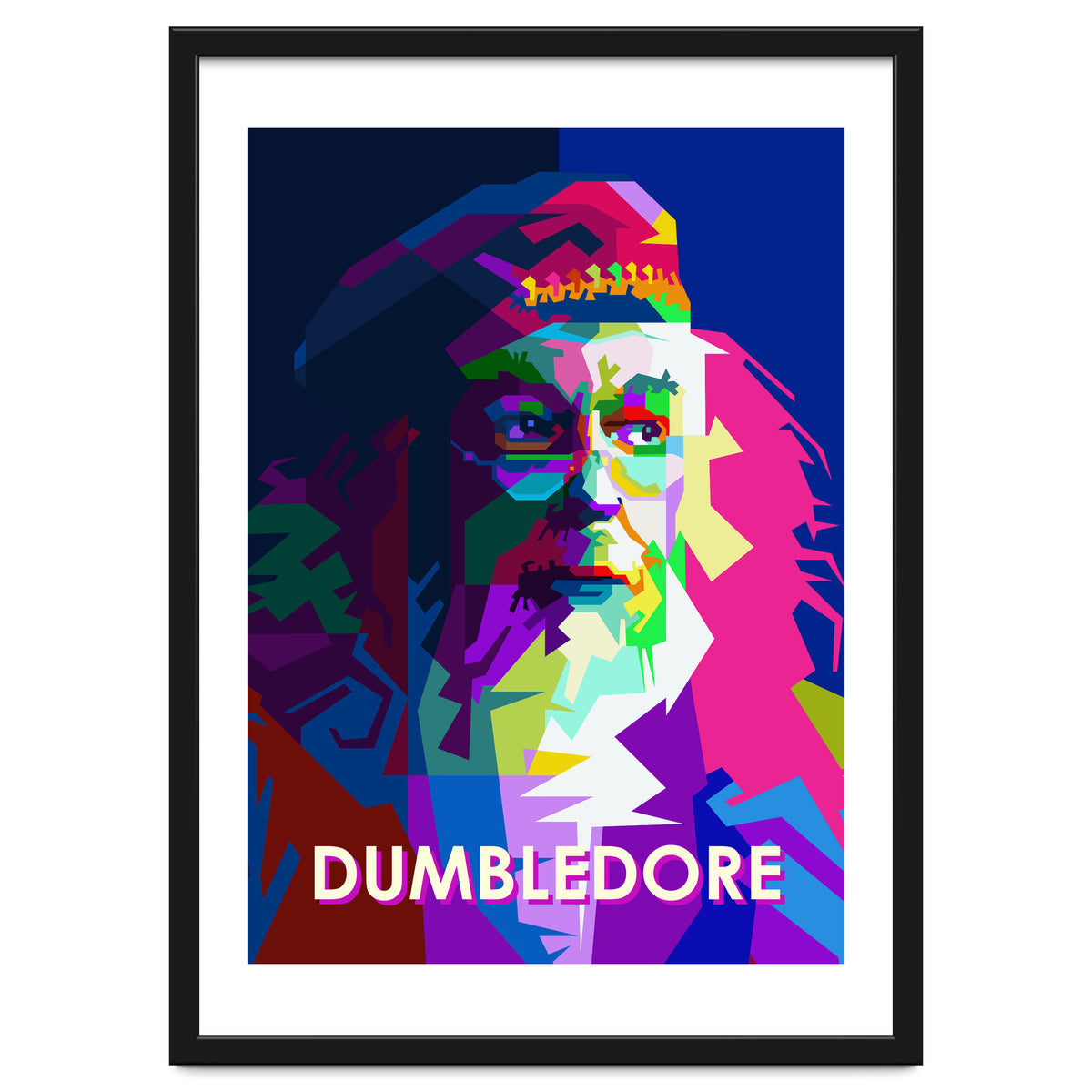 Albus Dumbledore In Pop Art WPAP