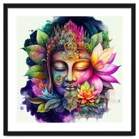 Floral Awakening Buddha
