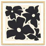 Abstract Monochrome Flowers 3 thumbnail
