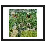 Forsthaus in Weissenbach am Attersee - Forestry house   in Weissenbach on Attersee-Lake,1912. thumbnail