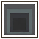 JOSEF ALBERS - HOMAGE TO THE SQUARE BLACK GREY thumbnail