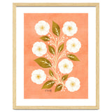 Peach, Ochre And Ivory Floral thumbnail