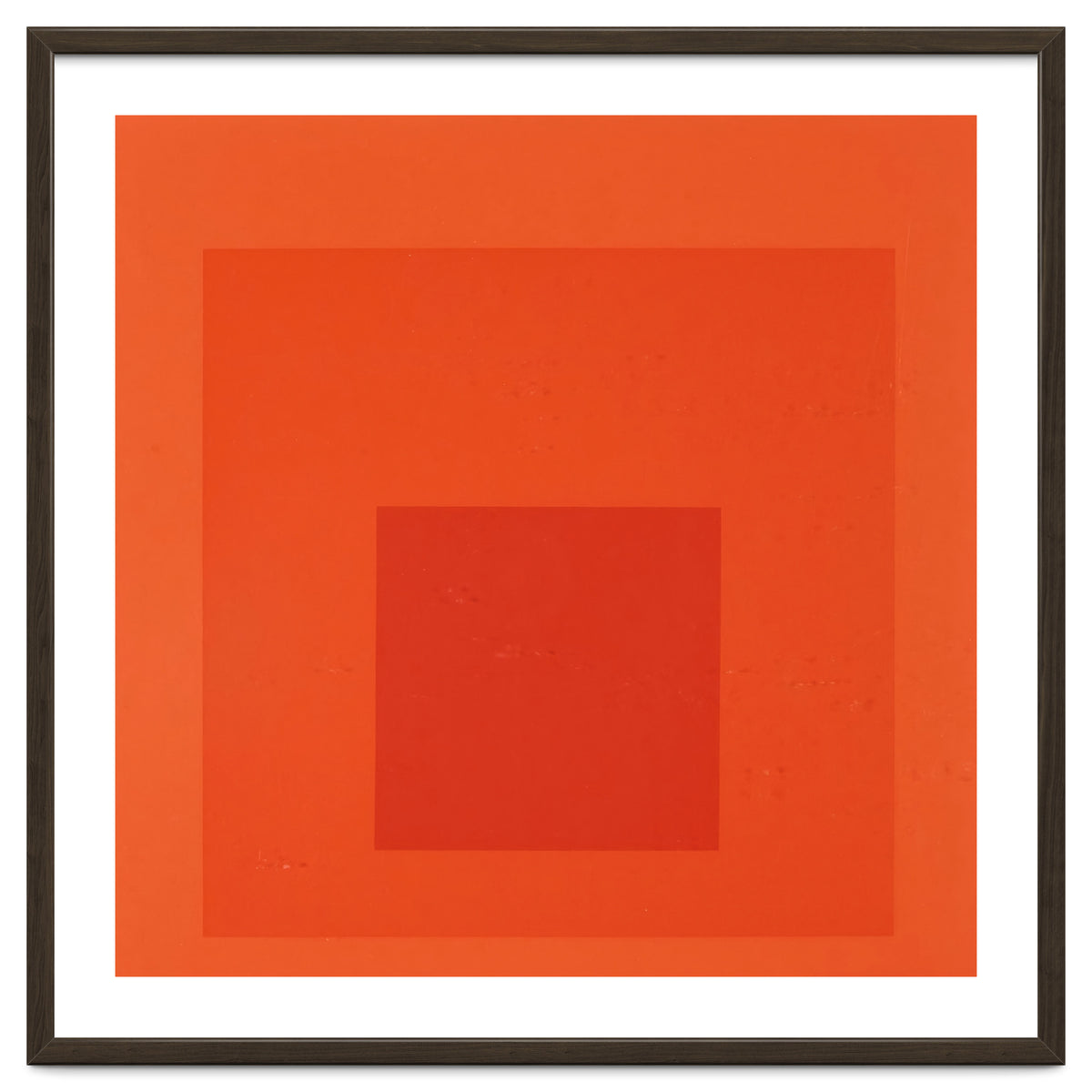 JOSEF ALBERS - HOMAGE TO THE SQUARE RED