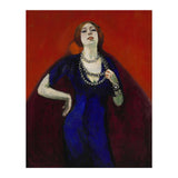 The Blue Dress. Date: 1911. Dimensions: 146.2 cm x 114.4 cm, 161.0 cm x 129.4 cm. (Print Only) thumbnail