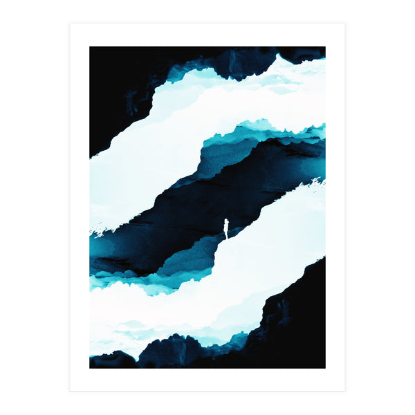 Teal Isolation (Print Only)