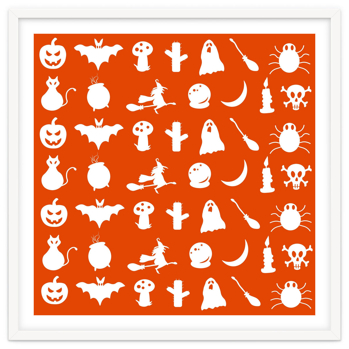 Halloween Icons Pattern