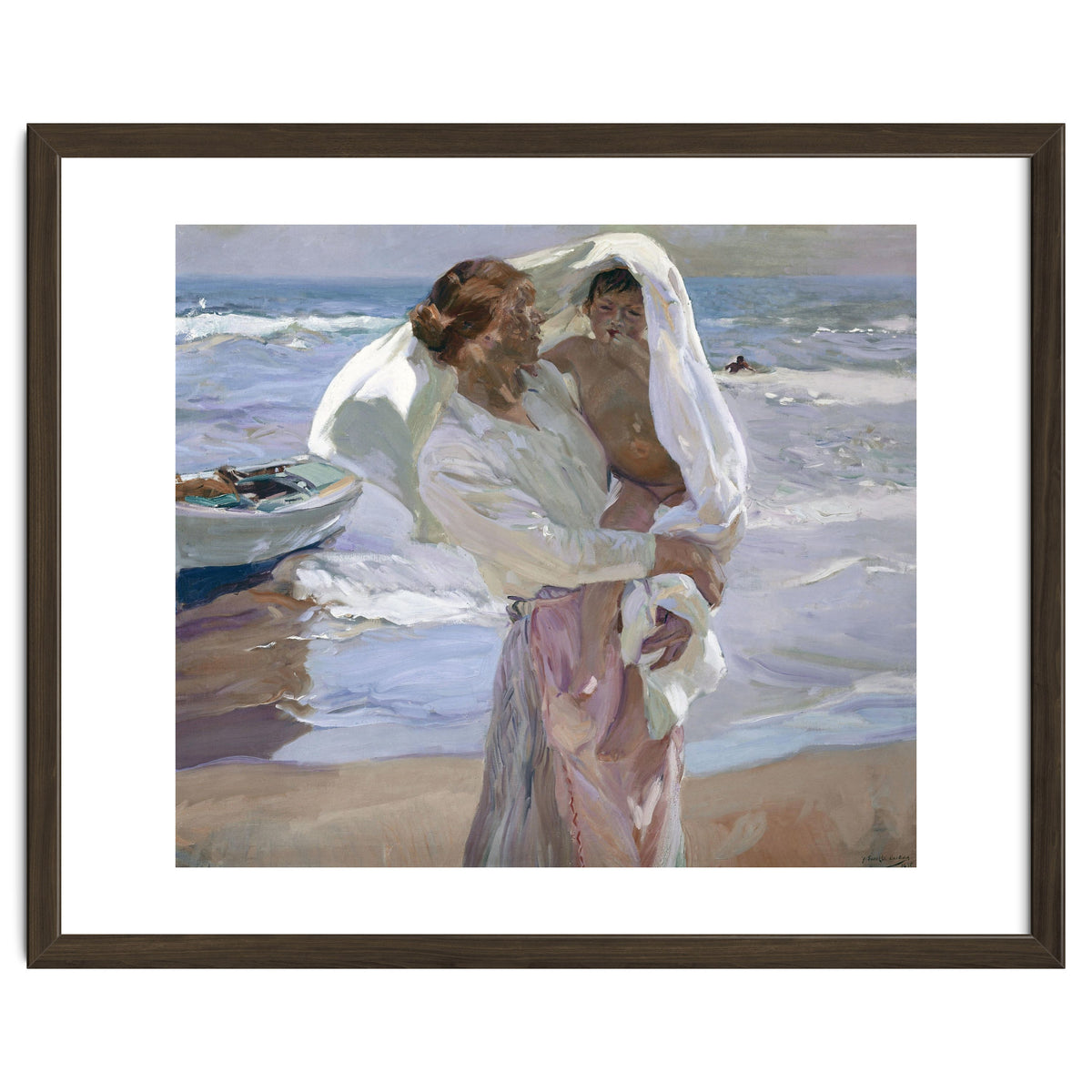 'Just Out of the Sea', 1915, Oil on canvas, 130 x 155 cm.