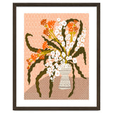 Floral Contemporary Still Life Peach Fuzz thumbnail