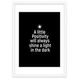 A little positivity will always shine a light in the dark thumbnail
