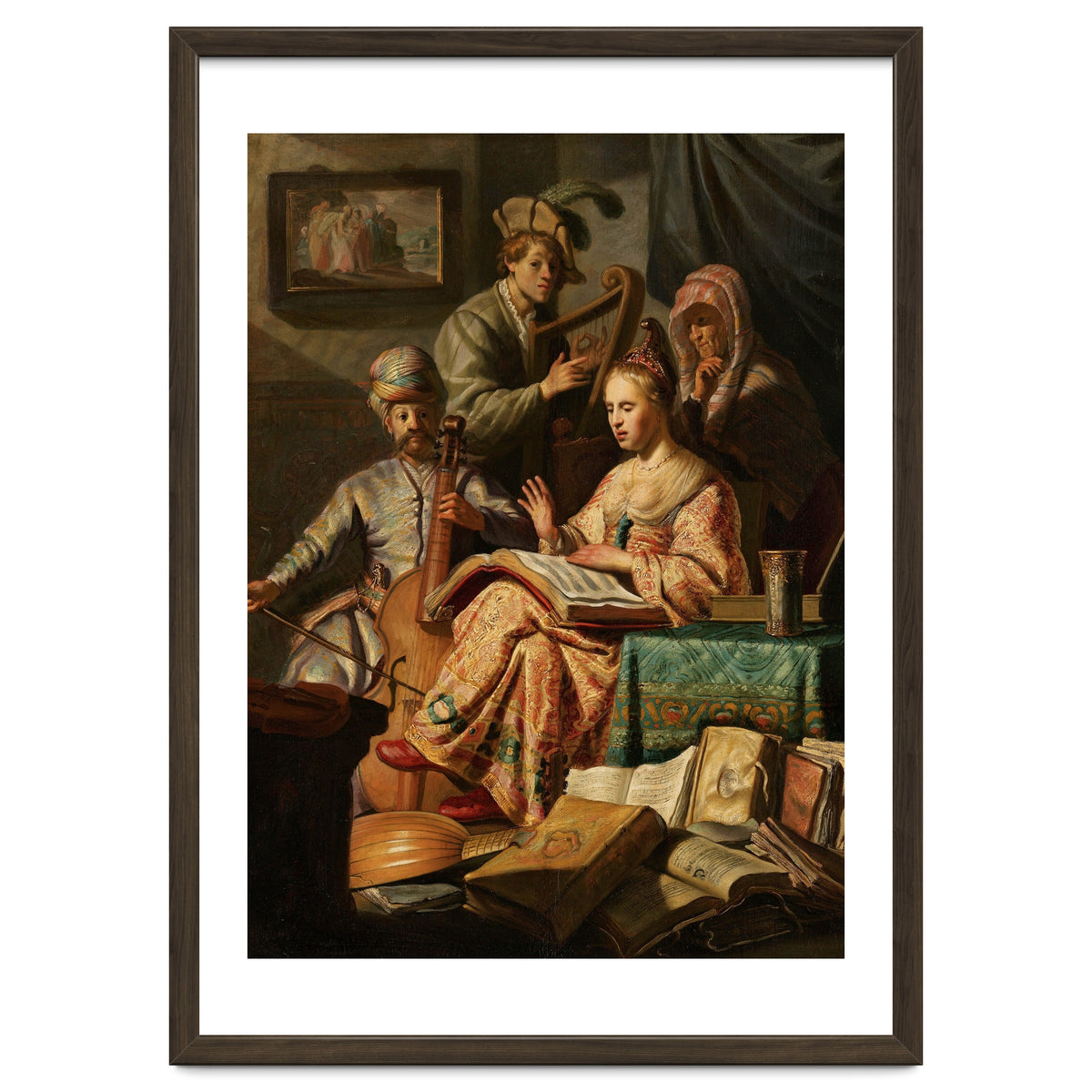 Musical Company – Rembrandt (1626)