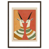 Two Gazelles In Stillness thumbnail