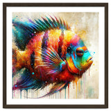 Colorful Tropical Fish Portrait thumbnail