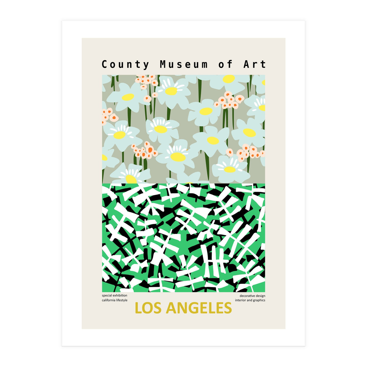 County Museum of Art Los Angeles (Print Only)