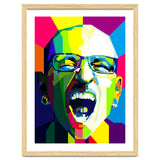 Chester Bennington Lingkin Park Pop Art Wpap thumbnail