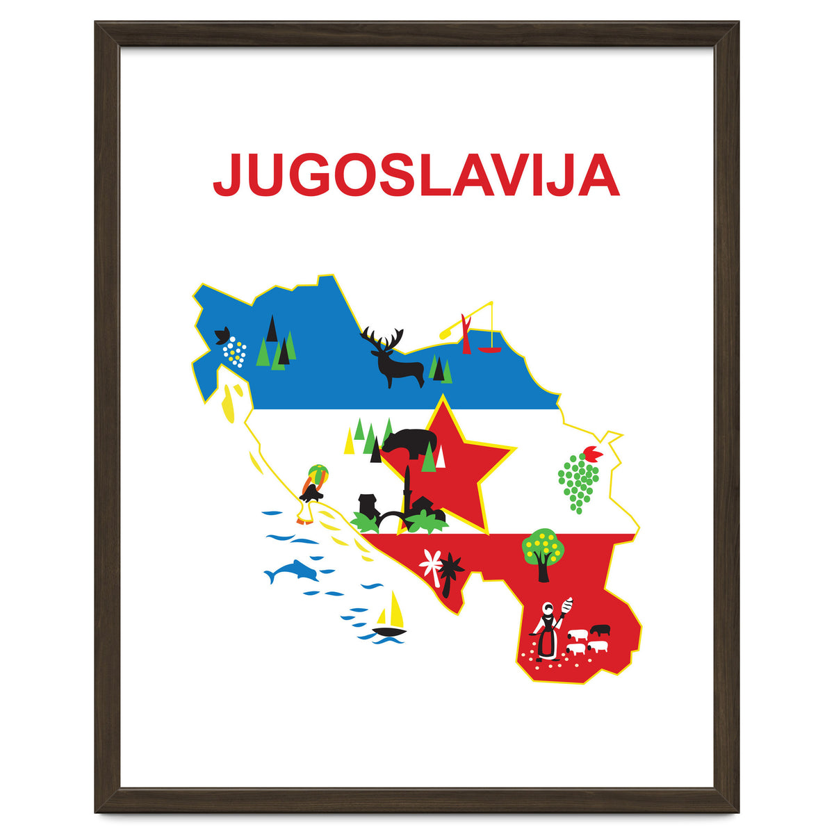 Yugoslavia Map