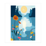 Lake Energy and Flower (Print Only) thumbnail