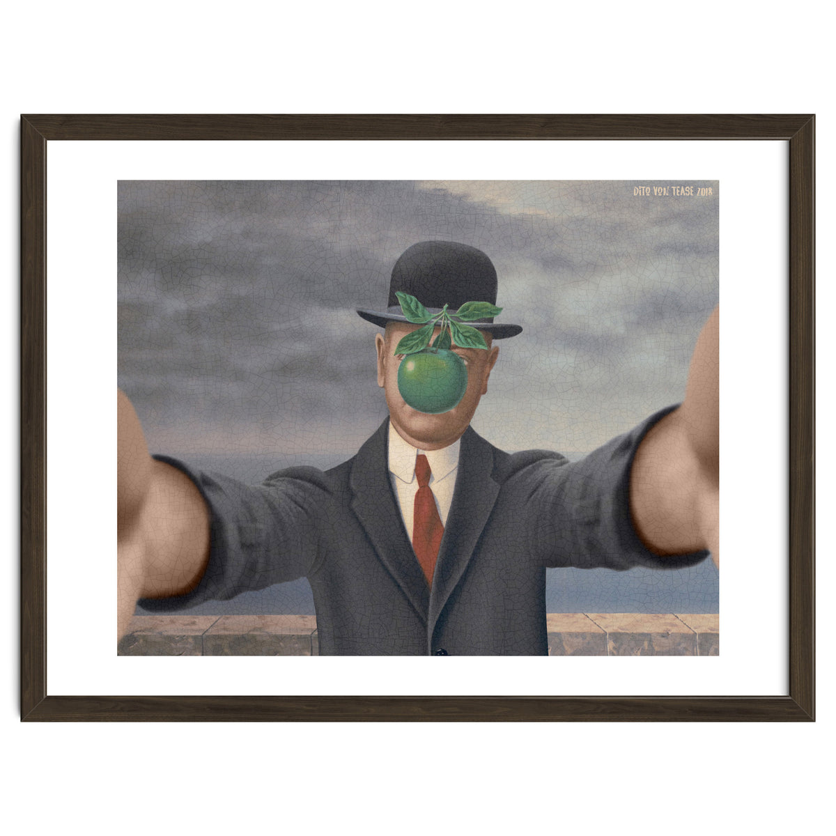 The Son Of Man - Magritte - Selfie