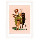 Sexy Pinup Woman On Photo Session thumbnail
