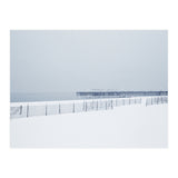 Pier in the winter seascape (Print Only) thumbnail
