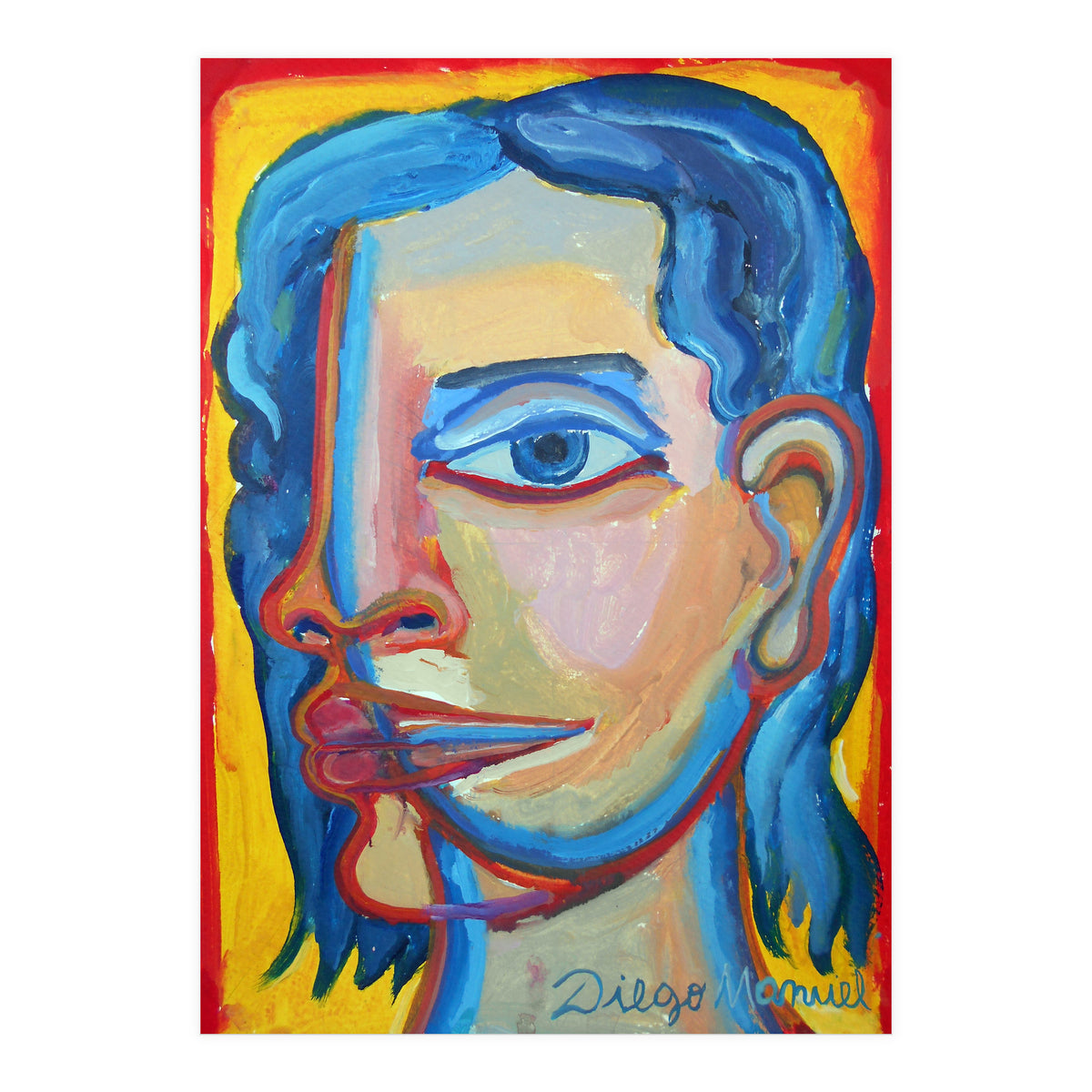 Cabeza De Mujer 28 (Print Only)