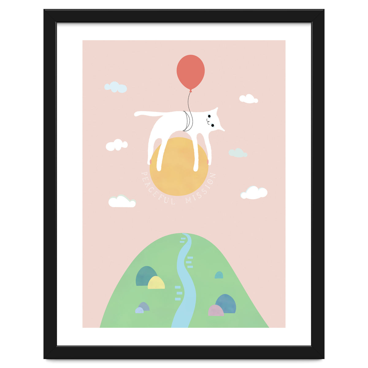 PEACEFUL MISSION CAT