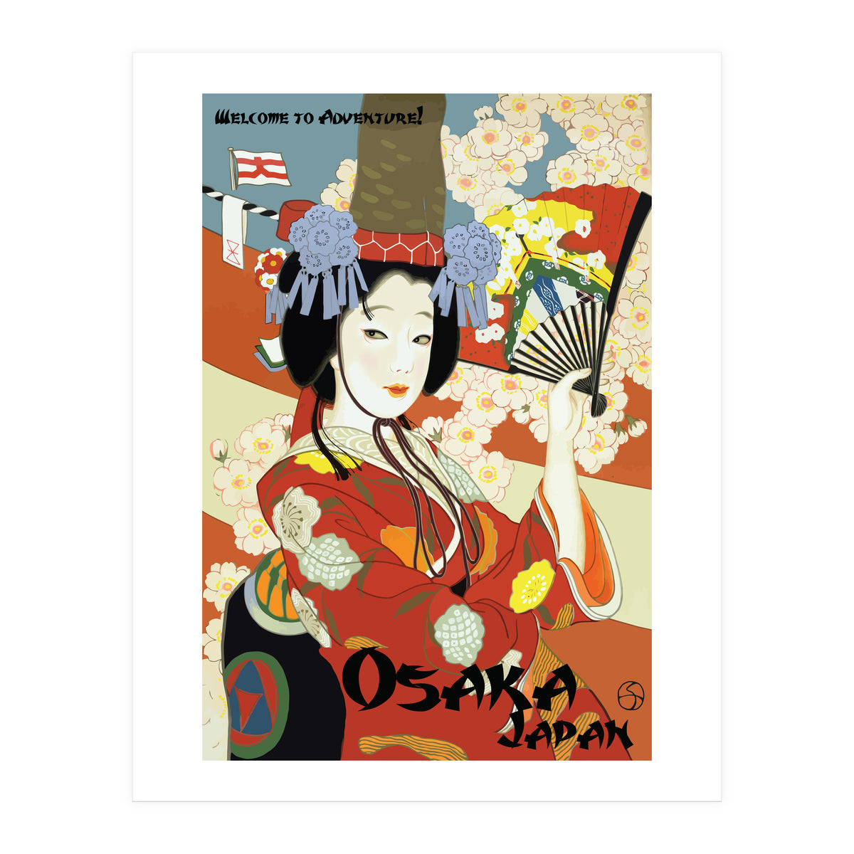 Osaka Lad, Japan (Print Only)