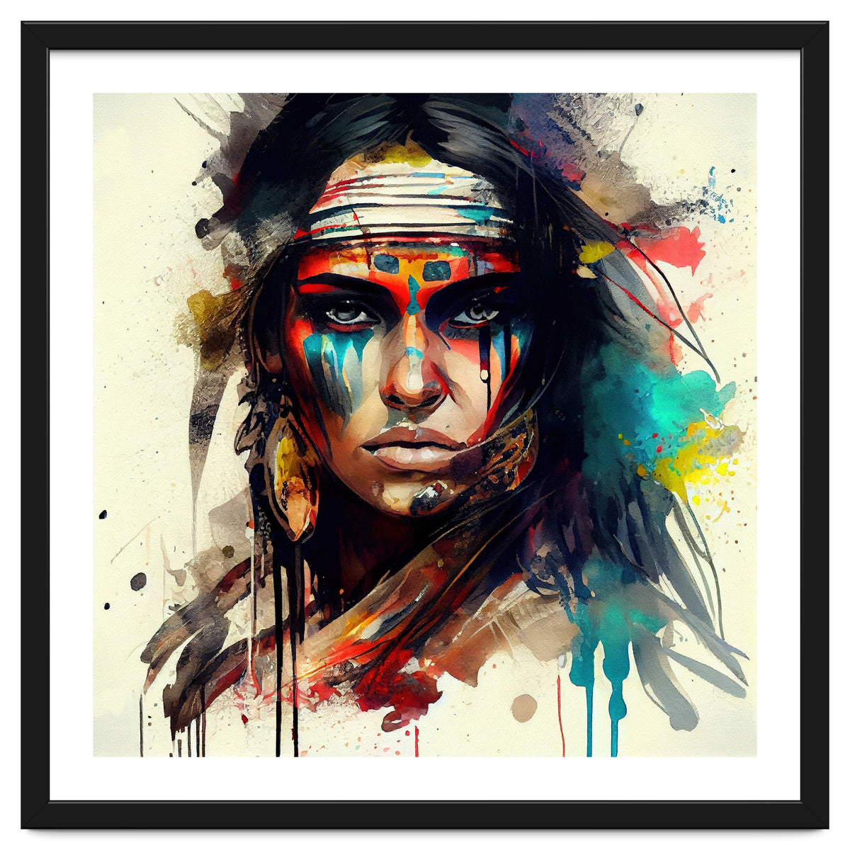 Powerful American Native Woman #2