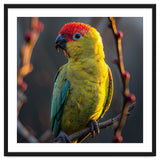 Close Up Of A Colorful Jenday Conure thumbnail