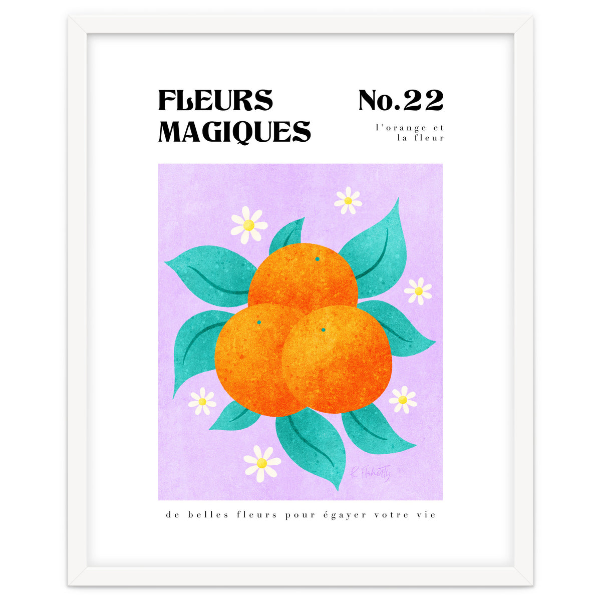 Magical Flowers No.22 Orange Bossom