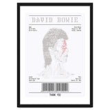 Receipt Art David Bowie thumbnail