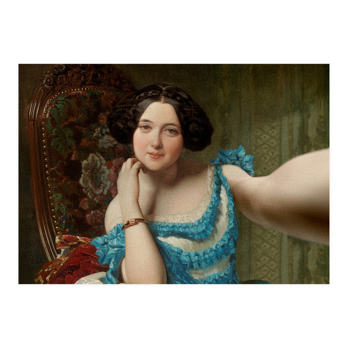 Amalia de Llano U Dotres - Federico de Madrazo - Selfie (Print Only)