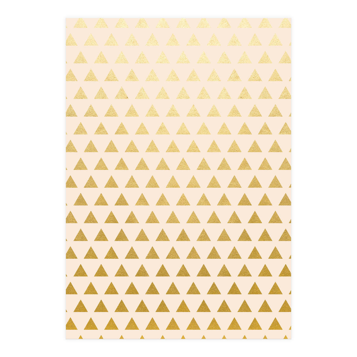 Blush + Gold Triangles #society6 #decor #buyart (Print Only)
