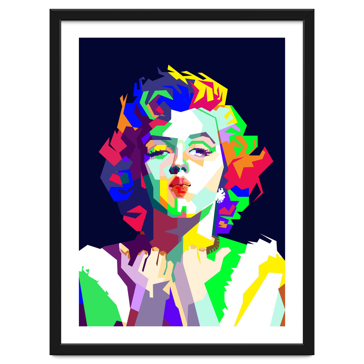 Marilyn Monroe Famous Actress Pop Art